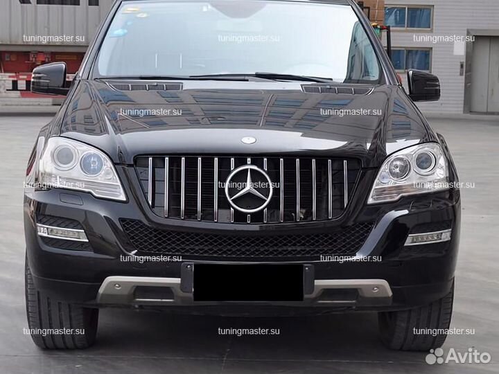 Решетка радиатора Mercedes Benz ML W164 стиль GT