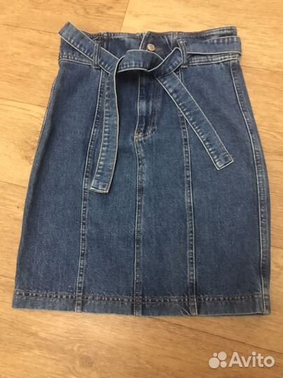 Юбка джинсовая