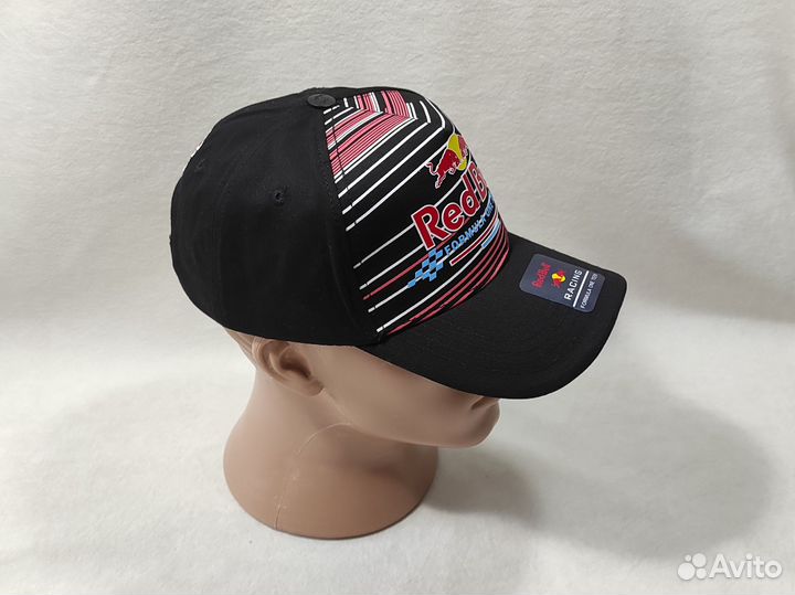 Кепка бейсболка Red Bull Formula 1 № 33 и полоски