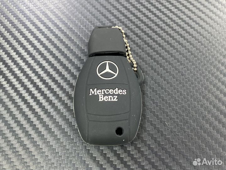 Силиконовый чехол на ключ Mercedes Benz
