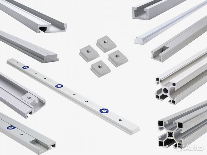 T-track профили, ползуны