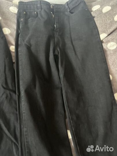 Джинсы женские широкие 46 размер