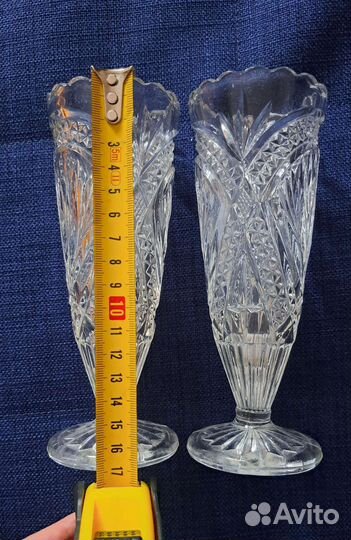 Хрустальные вазы гдр