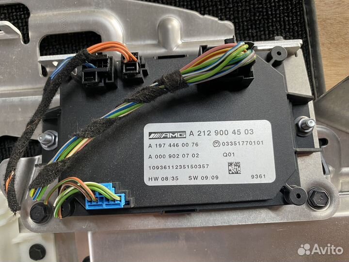 Блок режимов двигателя Mercedes Benz w212 e63 AMG