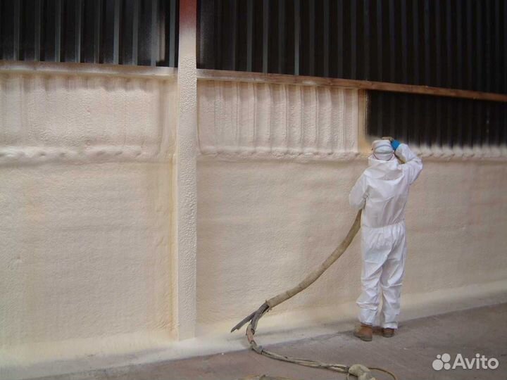 Утепление пенополиуретаном крыши дома