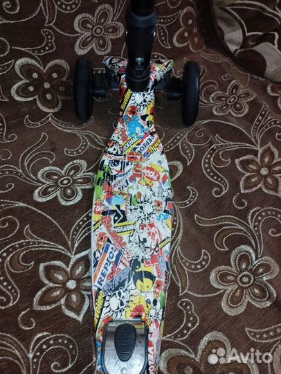 Самокат детский трехколесный