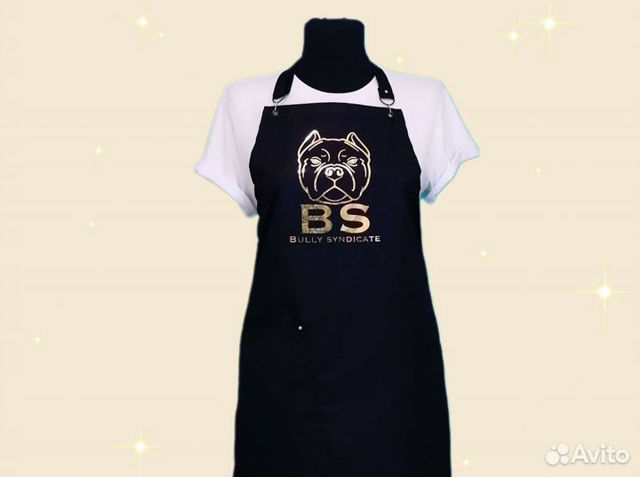 Фартук рабочий с логотипом