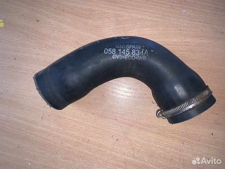 Патрубок интеркулера vw passat b5 1.8 1.9