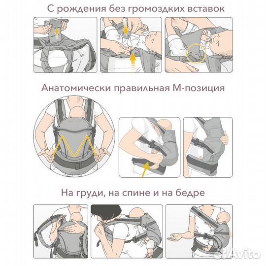 Эргорюкзак manduca newstyle