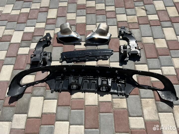 Диффузор с насадками б/у Mercedes C class w205