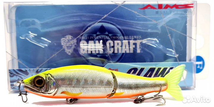 Gan Craft Jointed Claw 70F Salt Custom Япония