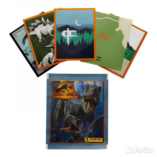 Наклейки Panini jurassic World Dominion