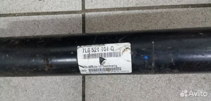 Кардан передний вал Ауди Q7