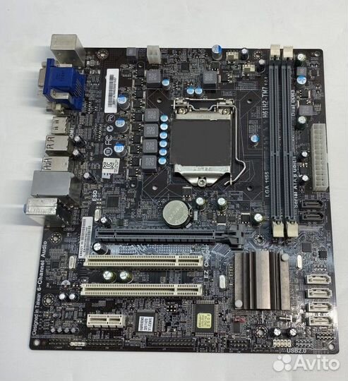 Материнская плата LGA 1155 с процессором