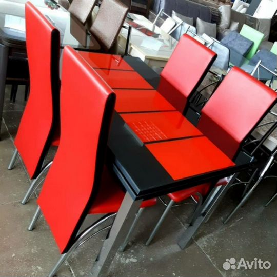 Стол обеденный Аполлон стекло 1,2 м