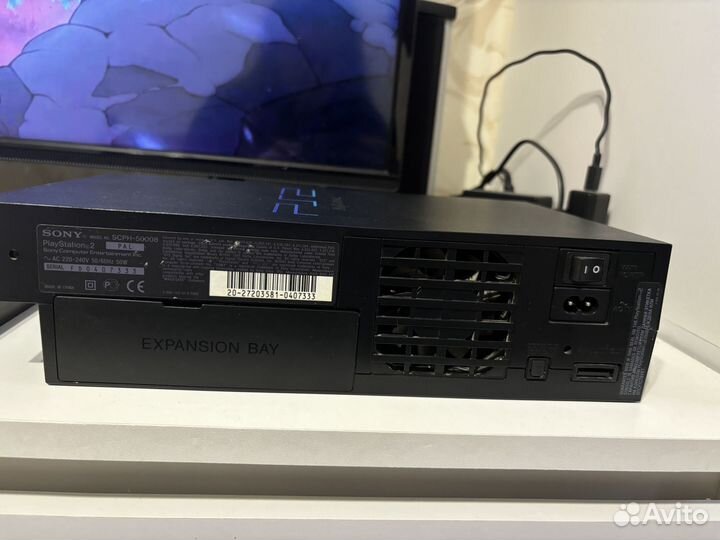 Sony playstation 2 fat scph 50008 большой комплект