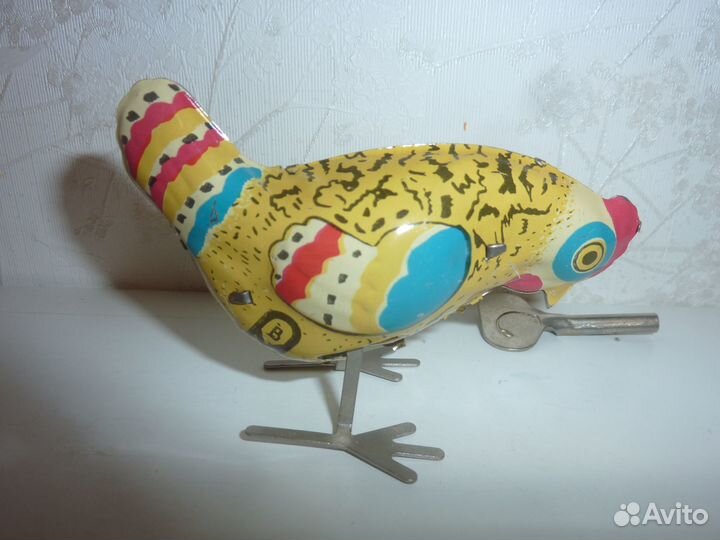 Курочка механическая с ключиком СССР