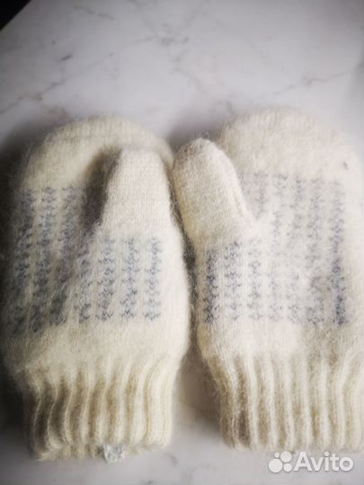 Варежки шерсть