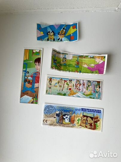 Вкладыши киндер