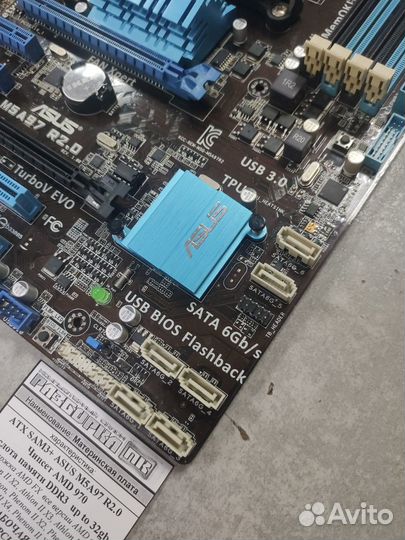 Материнская плата ATX SAM3+ asus M5A97 R2.0