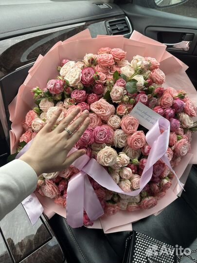 Цветы, розы, кустовые