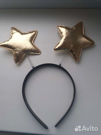 Ободок для волос к костюму новогоднему