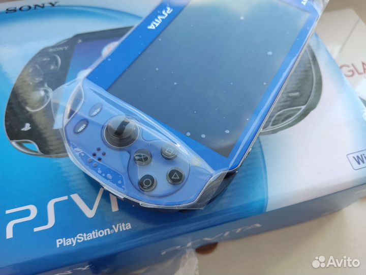 Прошитая PS Vita Blue 64Gb+игры