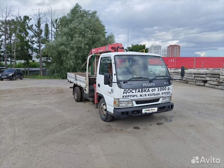 Isuzu Elf с КМУ, 2003