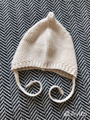 Новый классный вязаный чепчик