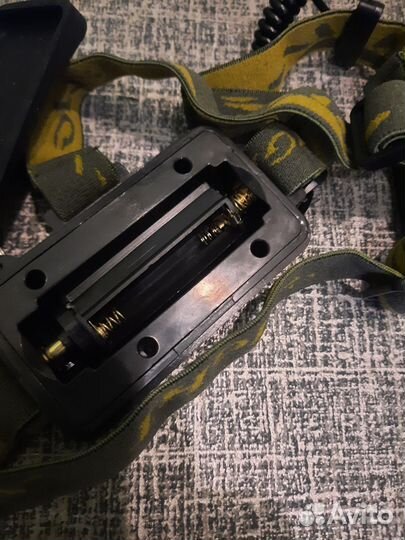 Фонарь налобный ht427 с датчиком движения