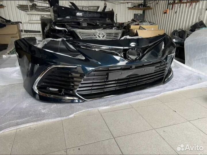 Бампер передний camry 75 обвес в сборе