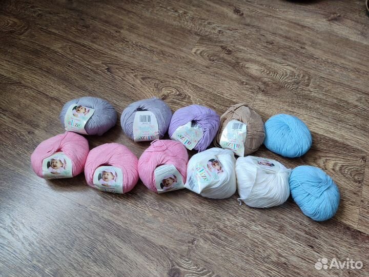 Пряжа alize baby wool