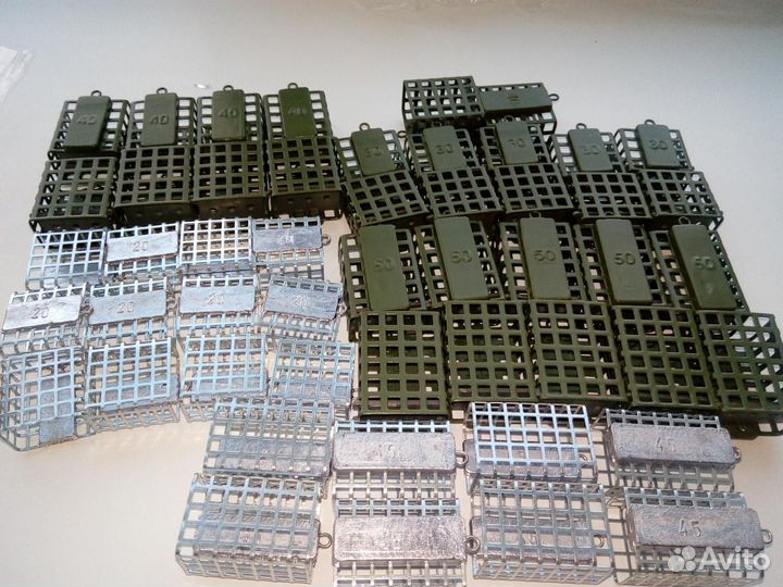 Формы и краска для грузил и кормушек