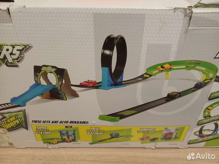 Burago гоночный трек с машинкой