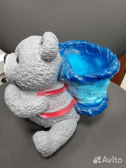 Кашпо Медвежонок