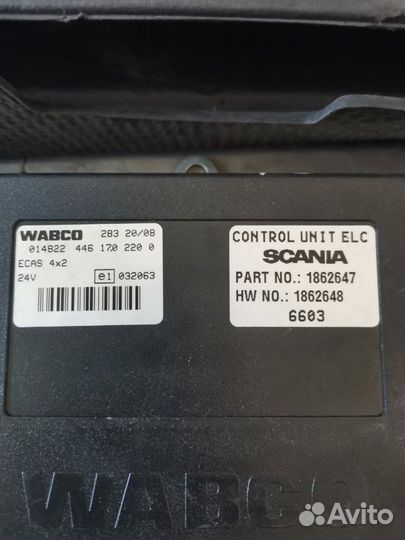 Scania 5серия блок ecas управления подвеской