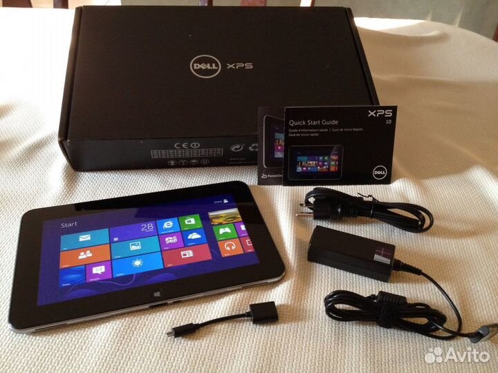 Планшетный компьютер (планшет) Dell XPS 10 32гб