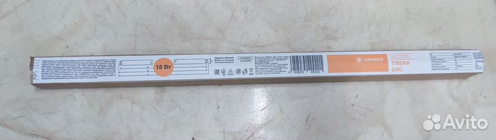 Лампа для бактерицидного облучателя 15Вт