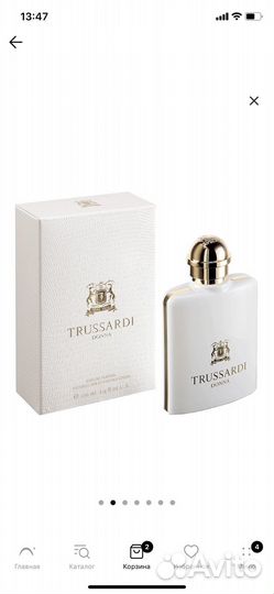 Trussardi Donna 100 мл запечатанные