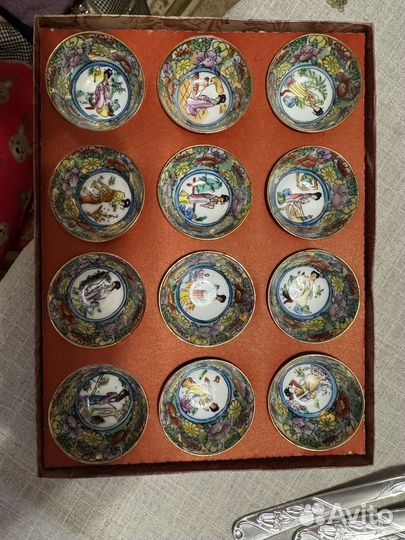 Набор для водки или саке китай фарфор пиалы