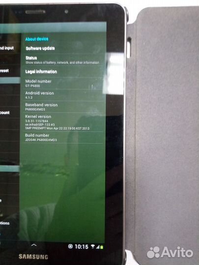 Планшет Samsung Galaxy Tab 7.7 (P6800) +3G телефон