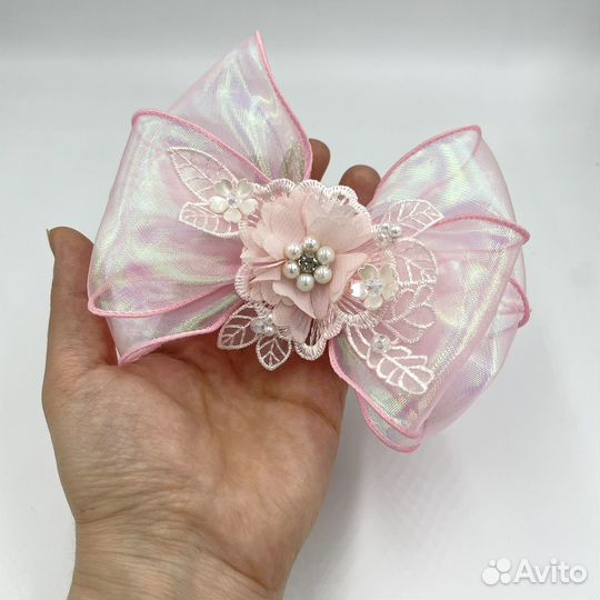 Большой бант для девочки