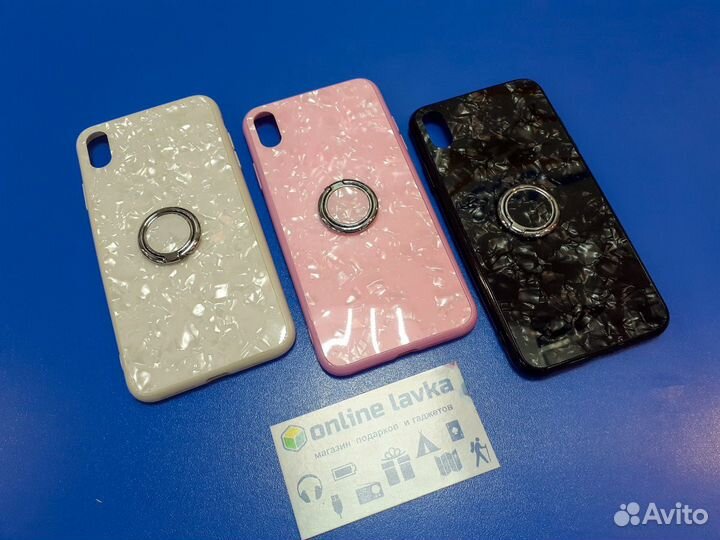 Чехол iPhone Xs Max с кольцом