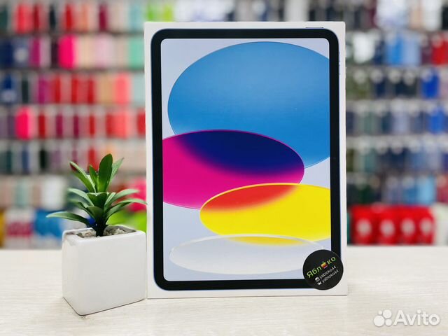 Новый Apple iPad 10 (2022) 64Gb Blue. Рассрочка