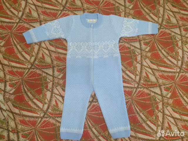 Комбинезон вязаный 74