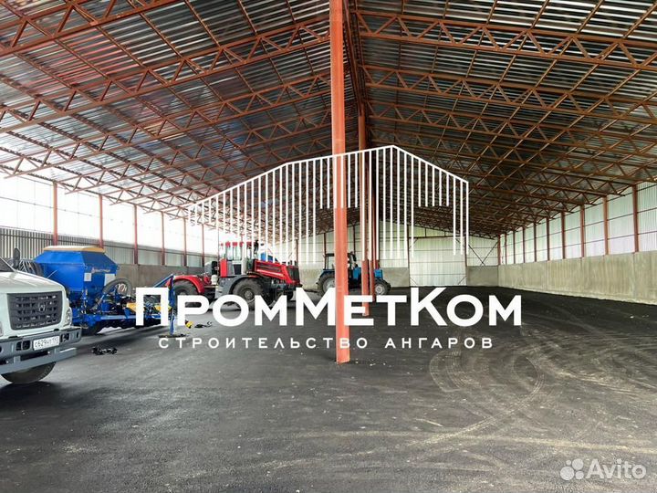 Строительство ангаров складов