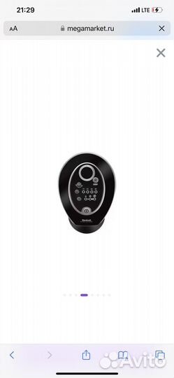 Вентилятор колонный Tefal VF6670F0 black