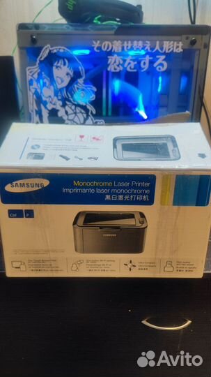 Принтер лазерный Samsung ML-1865 пробег 1200 стр