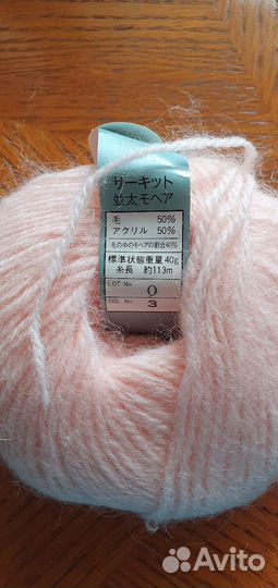 Пряжа для вязания мохер