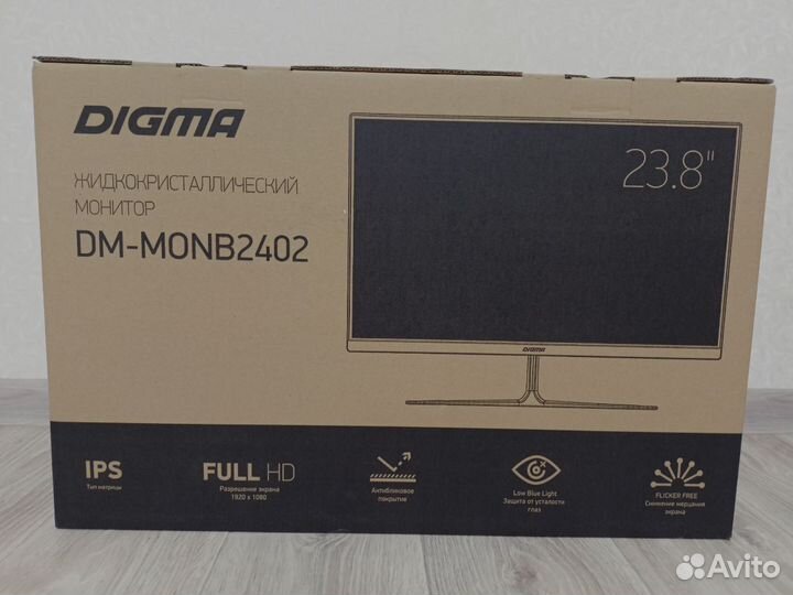 Новый монитор 23.8 Full HD IPS